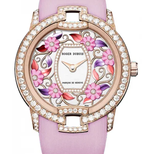ROGER DUBUIS Velvet Blossom Velvet Pink – Rose Gold 36mm